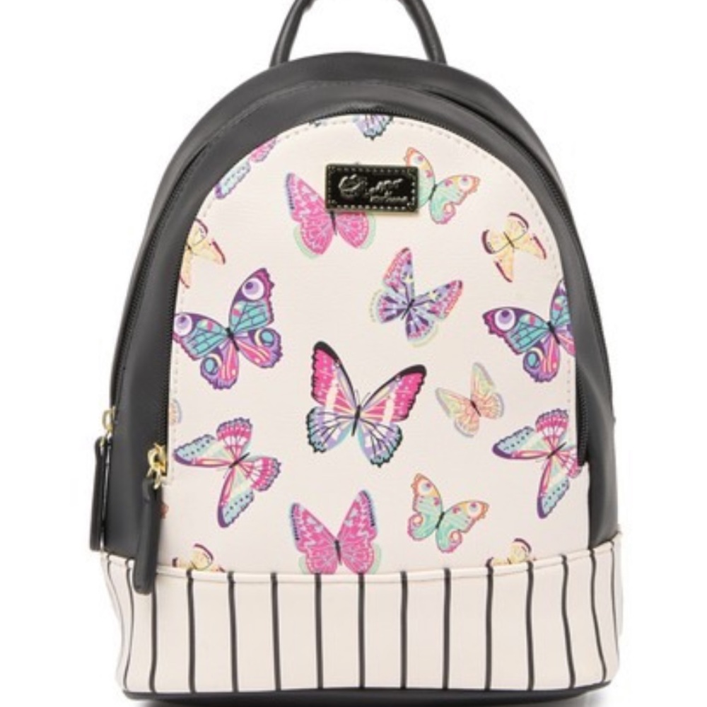 BETSEY JOHNSON BUTTERFLY BACKPACK